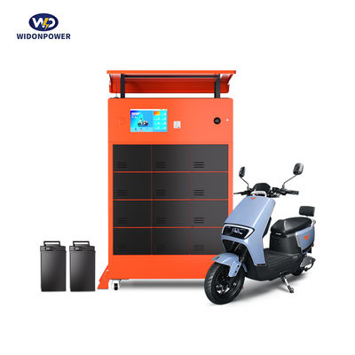 Continuously Served 30box Battery Swapping Station with Multi-Protection Safety Protection and Electricity Power Supply