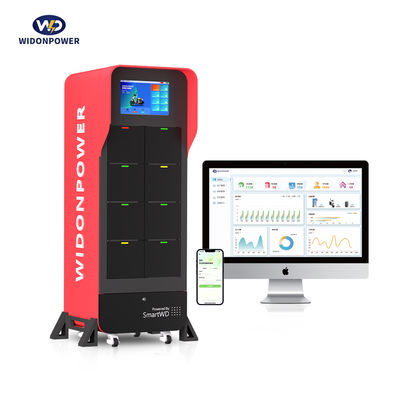 Multi-Vehicle Capacity Battery Swapping Station 40-75V Dc Output and Multi-Protection Safety Protection for Performance