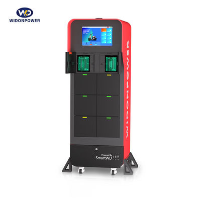 Multi-Protection Safety Protection Motorcycle/Scooter Battery Swapping Station with Operate Access via App