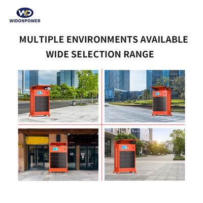 Long-Lasting Battery Swapping Station Capacity Up To 312 Battery Swaps Per Day Output Power Customized 2000 Cycle Life
