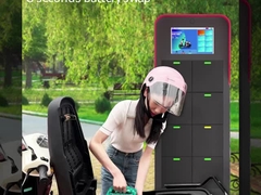 Battery swapping station